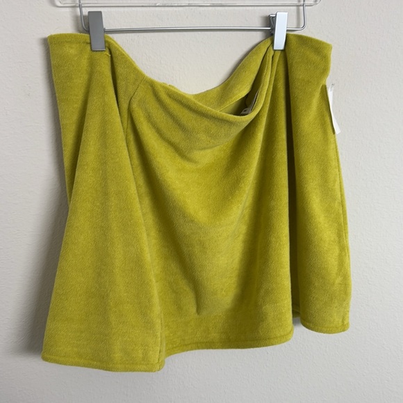 COVER UP SKIRT in Lime Green Sz M/L - Picture 6 of 6